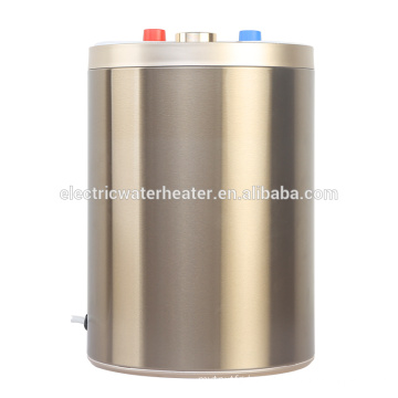 Hot Mini Kitchen Enamel Water Heaters with Modern satin treatment metal shell